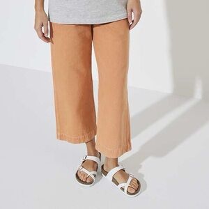 Birkenstock Mayari White Strappy Sandals, Size 3, EU 34